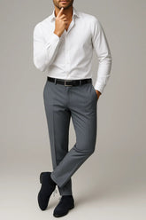 Classic S-Grey Dress Pant
